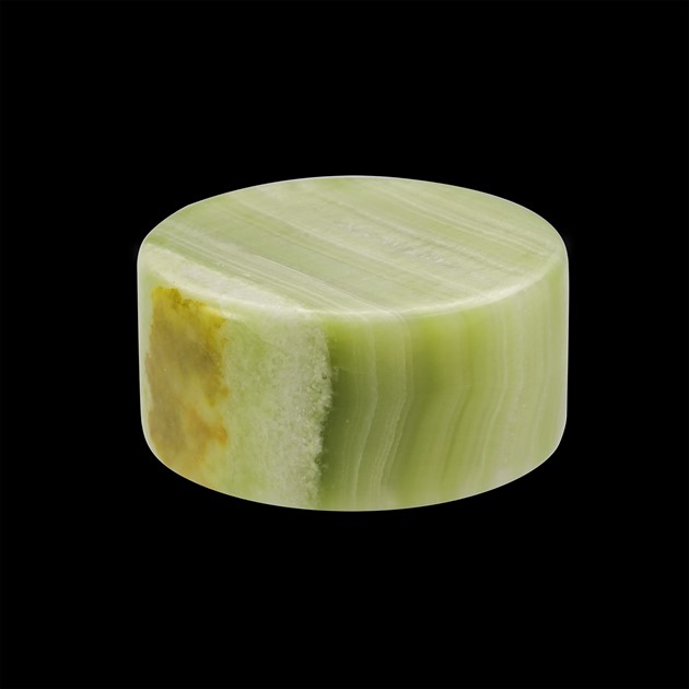 JADE S grön silk matt bordsljus